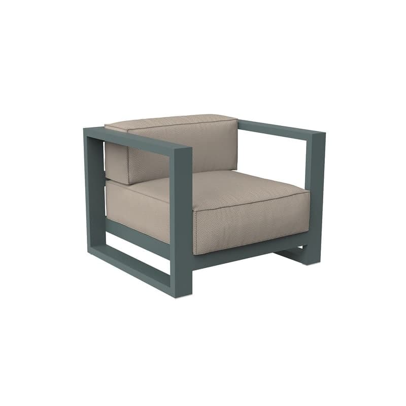 Fauteuil lounge Posidonia - vert