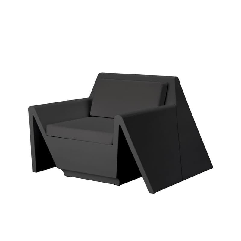 Fauteuil lounge REST - noir