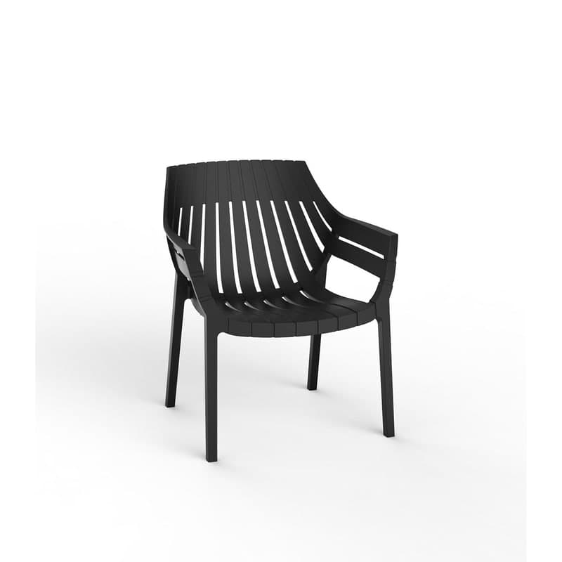 Fauteuil lounge SPRITZ - noir