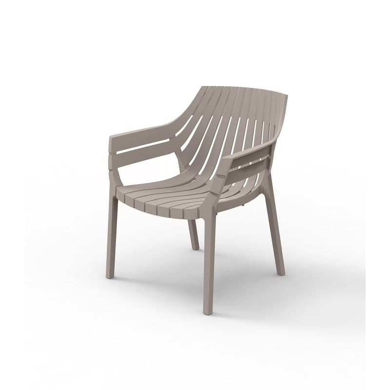 Fauteuil lounge SPRITZ - tortora