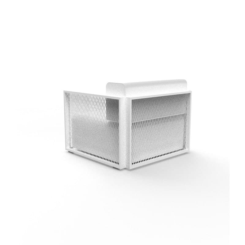 Fauteuil lounge THE FACTORY - blanc