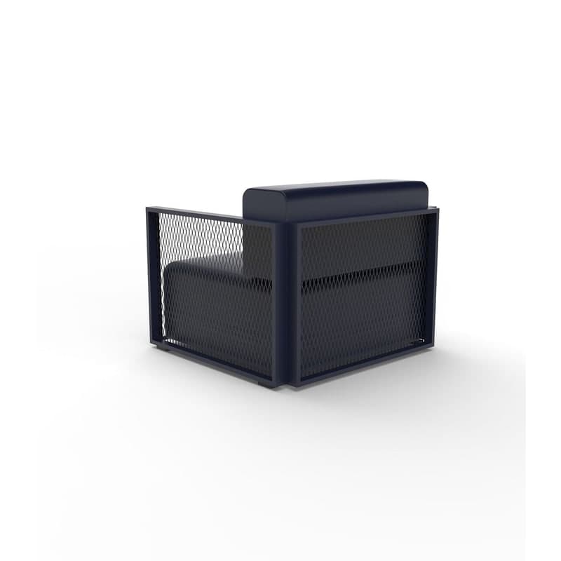 Fauteuil lounge THE FACTORY - bleu