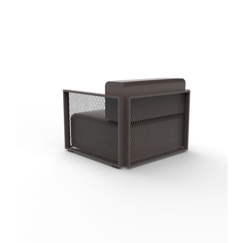 Fauteuil lounge THE FACTORY - brun