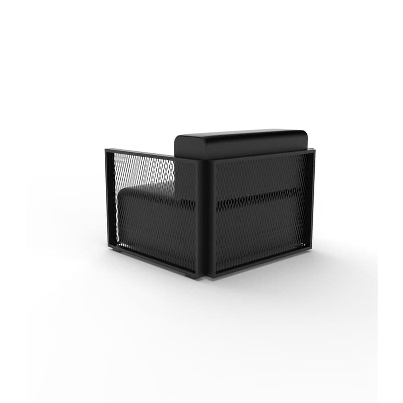 Fauteuil lounge THE FACTORY - noir