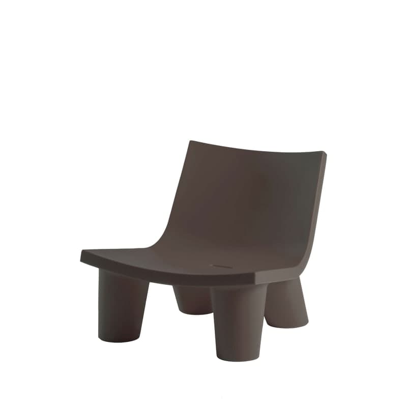 Fauteuil LOW LITA de SLIDE - brun