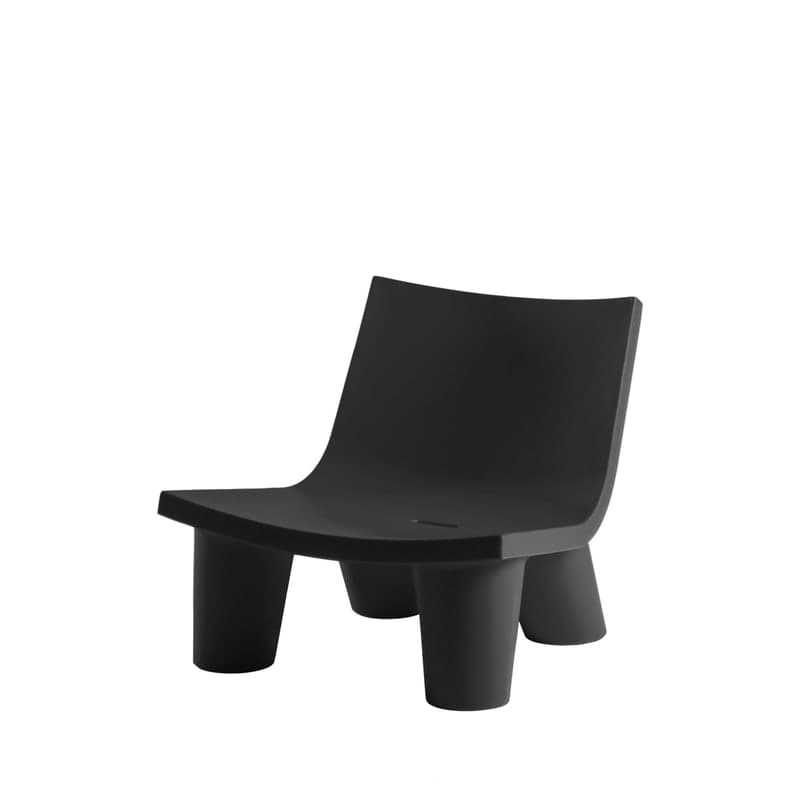 Fauteuil LOW LITA de SLIDE - noir