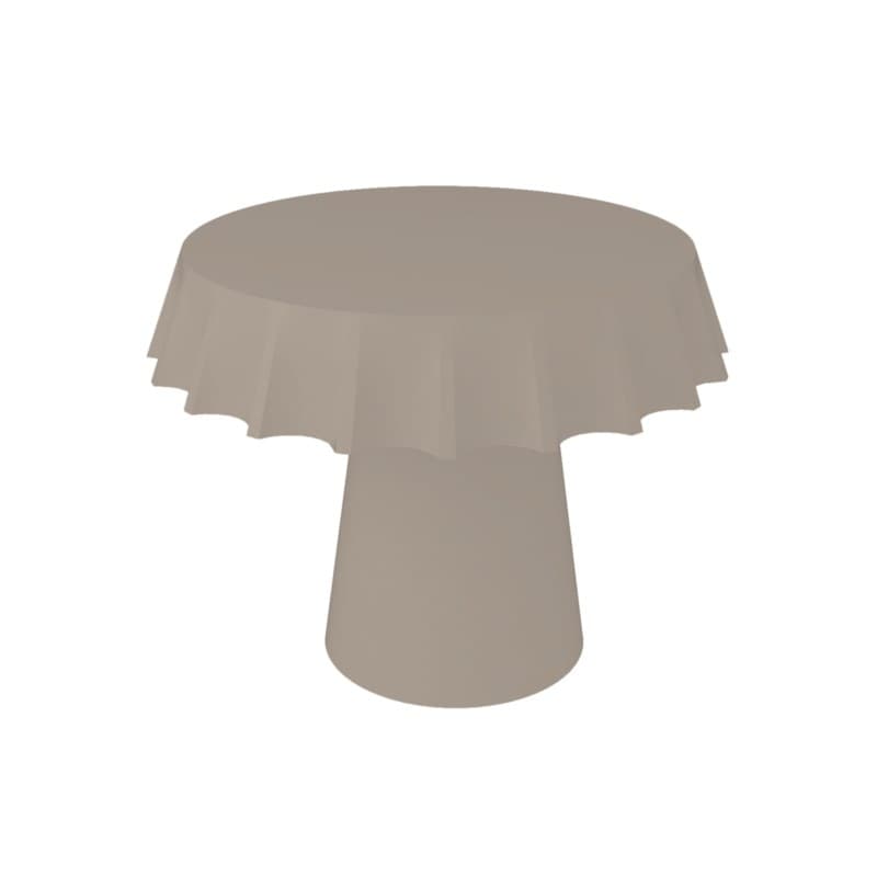 Table design FIZZZ - gris tourterelle