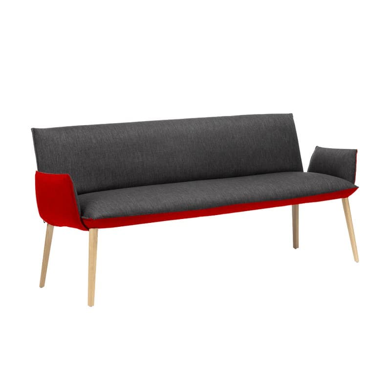 Chaise SOFT B29 avec accoudoirs