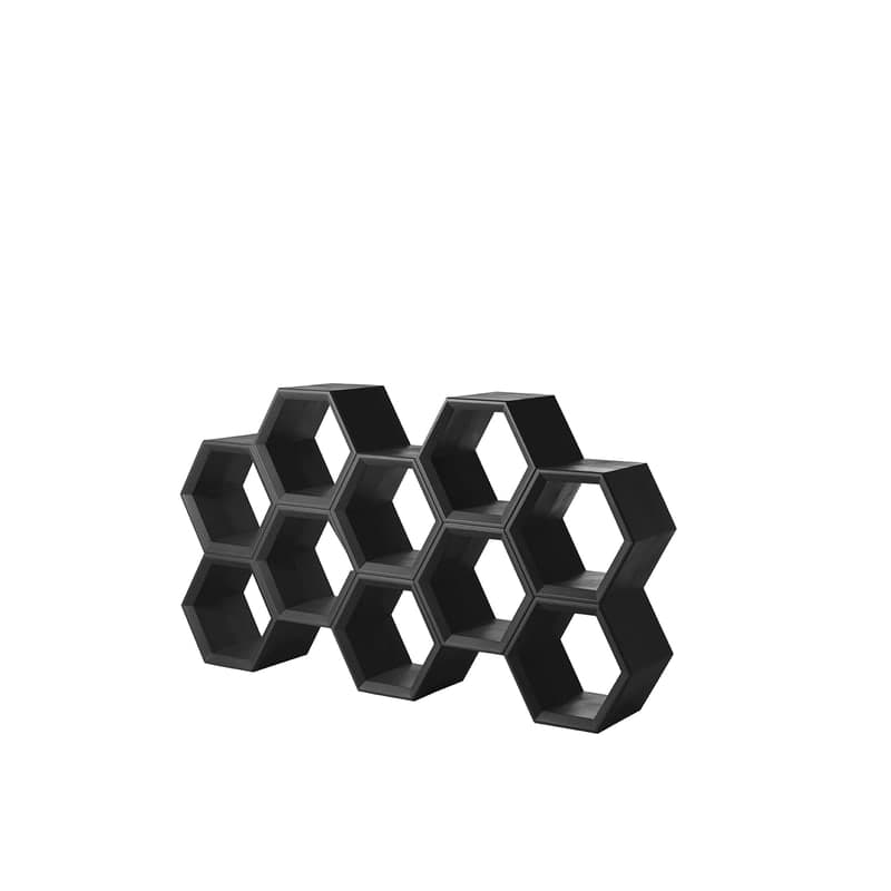 Bibliothèque design HEXA - noir