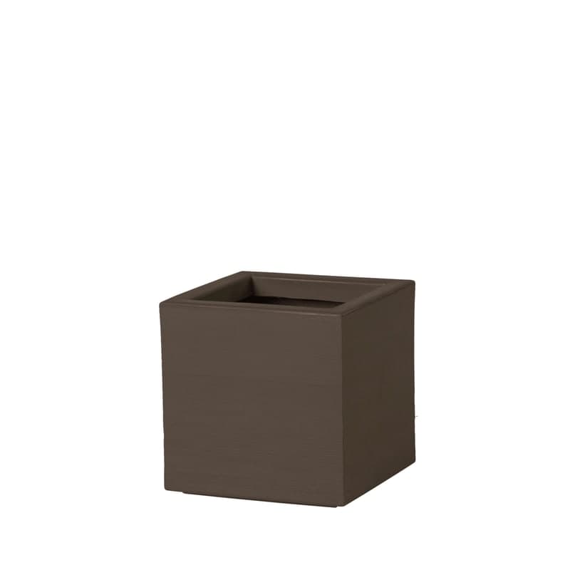 Pot design QUADRA - brun