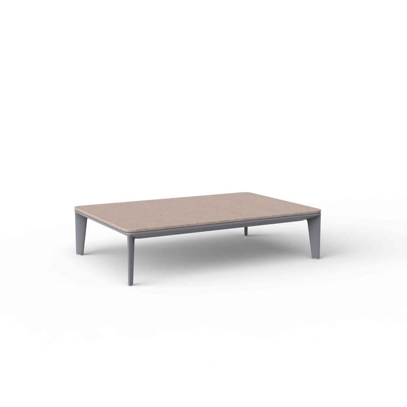 Table basse 120x80 PASADENA - gris
