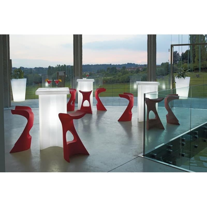 Table haute design X2 de SLIDE