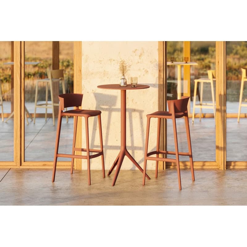 Tabouret in & out H94 AFRICA - VONDOM