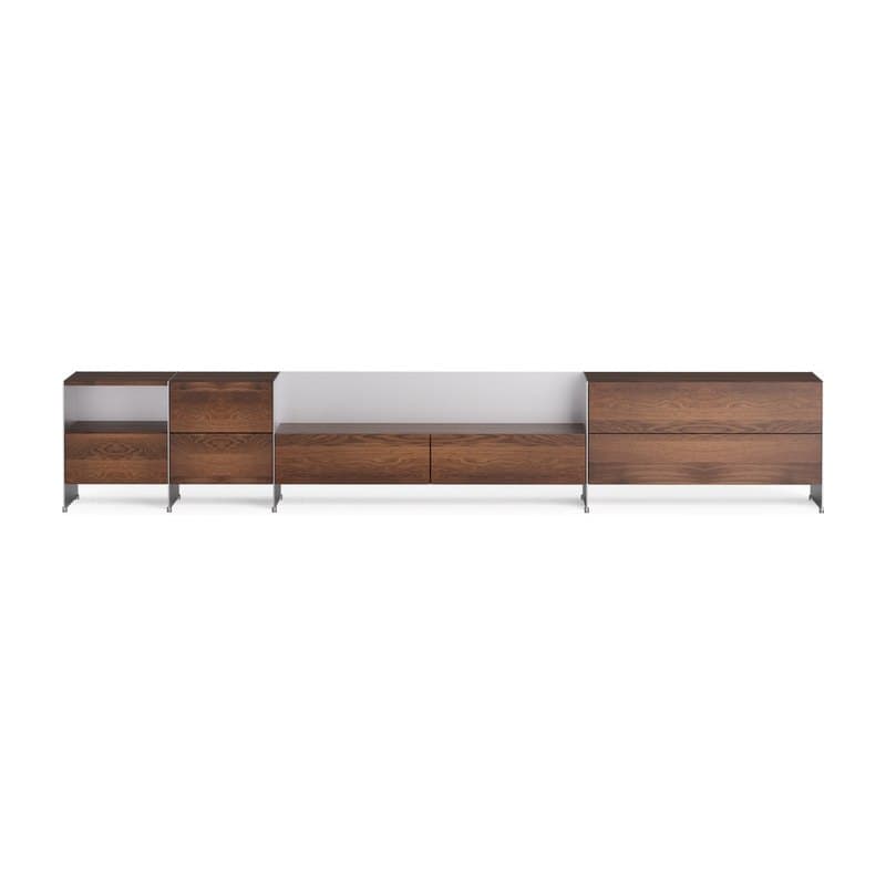 Armoire ALOOX Set 4 - chêne foncé