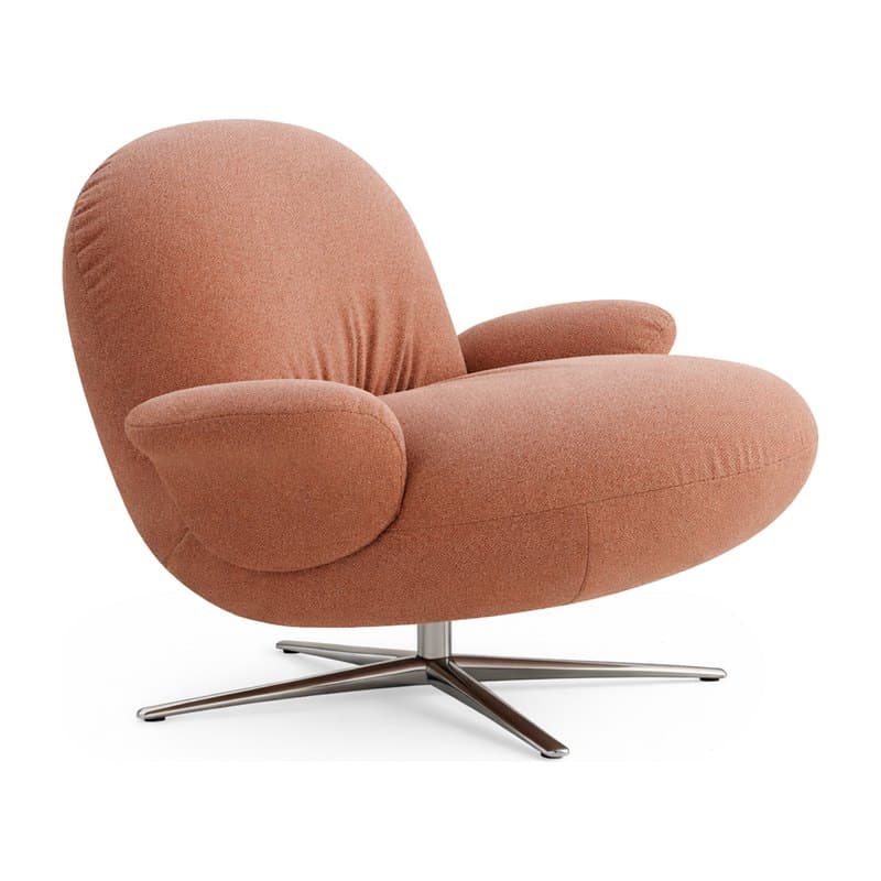 Fauteuil lounge BAOZA - rouille
