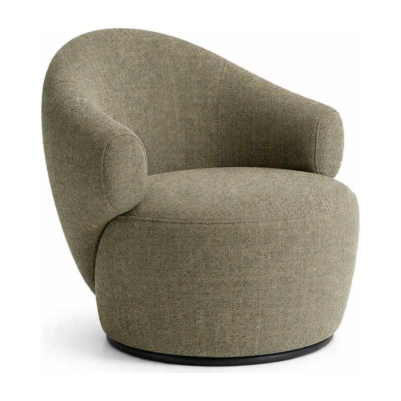 Fauteuil lounge CONVA - vert mousse