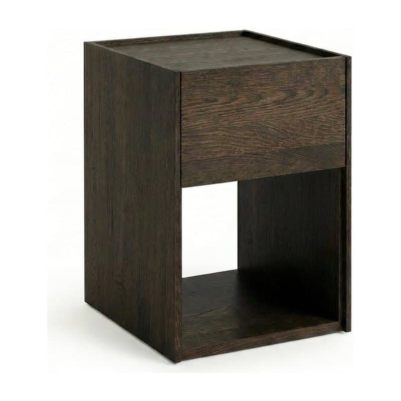 Table de chevet KARI - chêne ébène