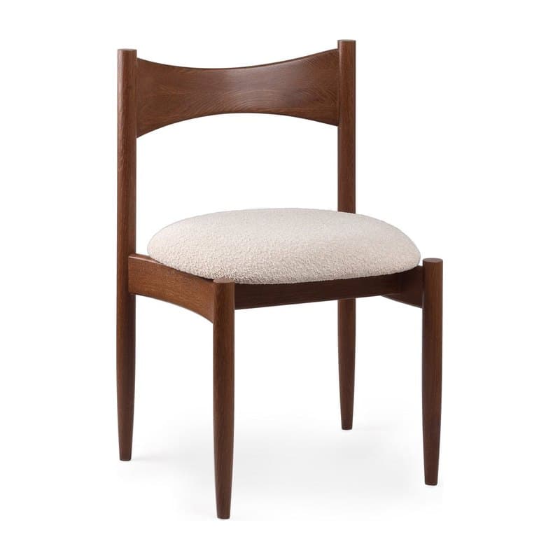Chaise KEMI - chêne foncé