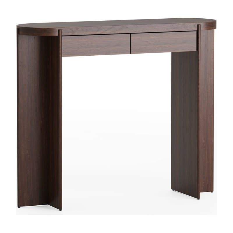Console KIRU DUO - chêne foncé