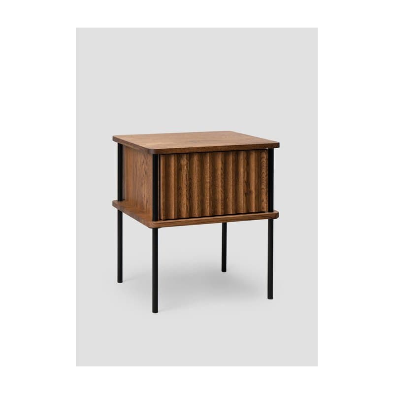 Table d'appoint MAYA - chêne foncé