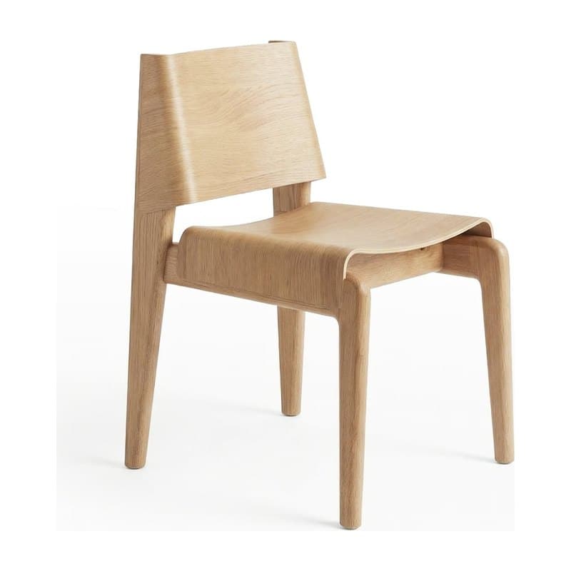 Chaise UNDIA - chêne naturel