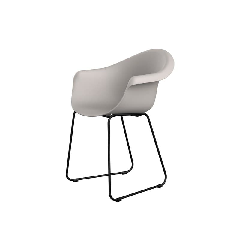 Chaise avec accoudoirs INCASSO - ecru
