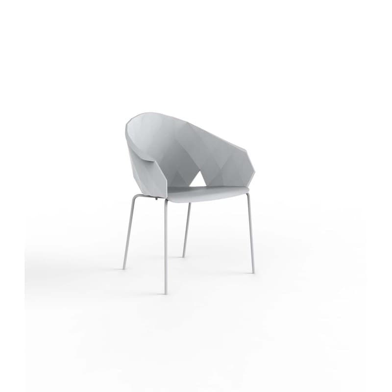 Chaise avec accoudoirs VASES de VONDOM