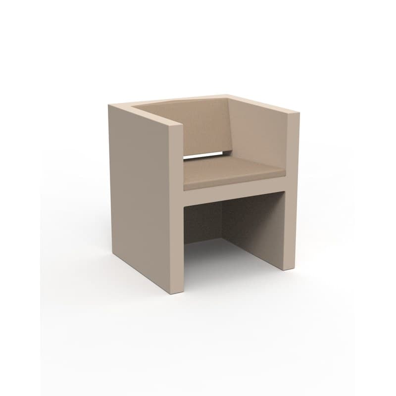 Chaise avec accoudoirs VELA de VONDOM