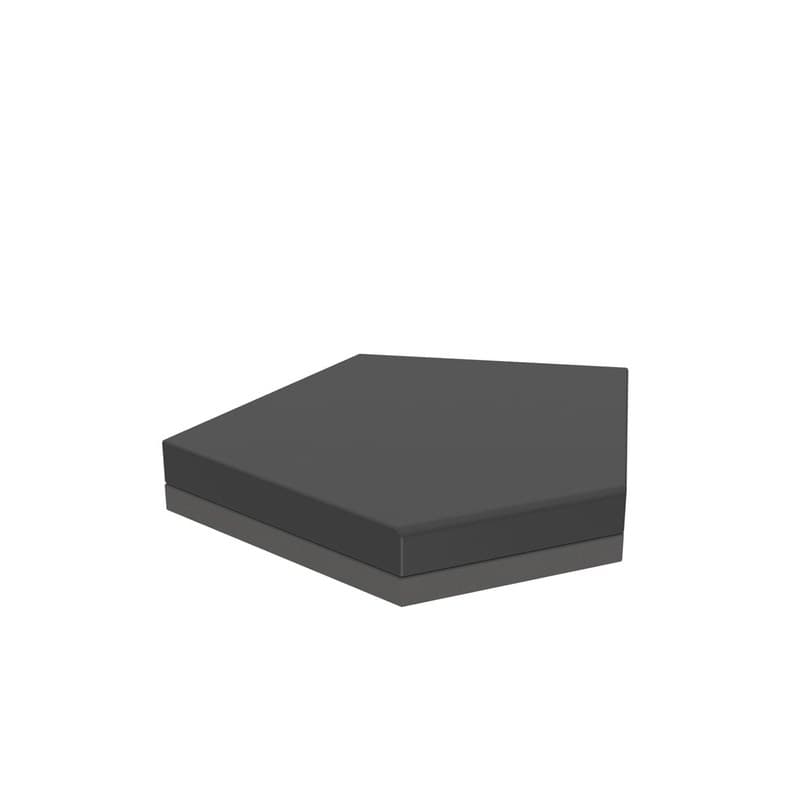 Pouf pentagonal PIXEL - anthracite 2006
