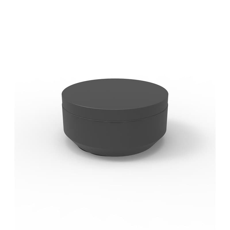 Pouf rond VELA Ø 80 cm - anthracite 2006