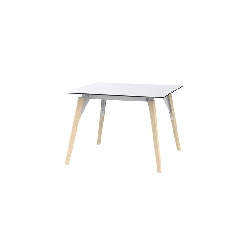 Table FAZ WOOD 100 x 100 cm de VONDOM