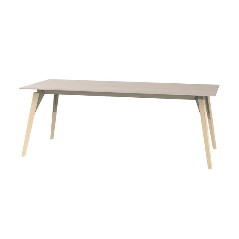Table FAZ WOOD 200 x 90 cm - ecru