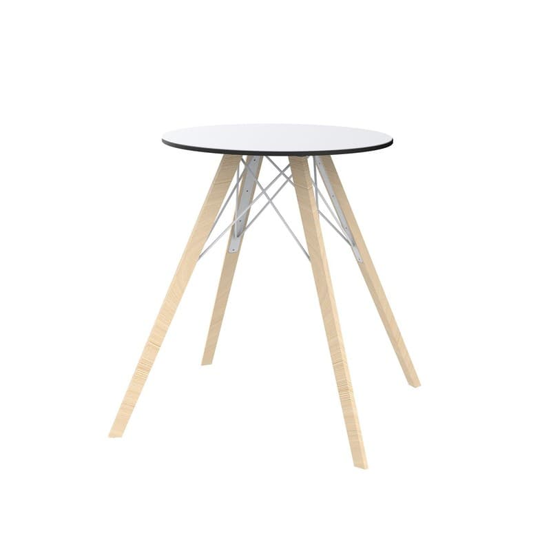 Table FAZ WOOD Ø60 cm de VONDOM