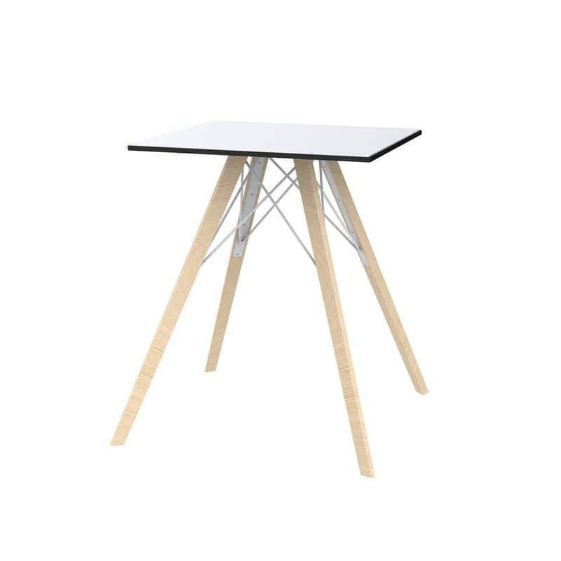 Table FAZ WOOD 60 x 60 cm de VONDOM