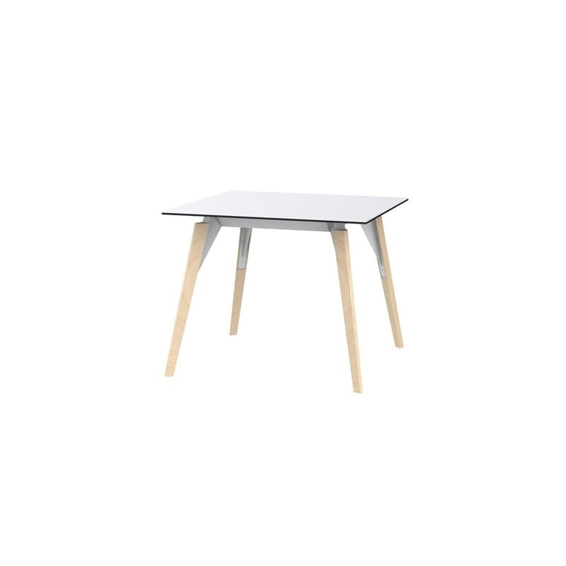 Table FAZ WOOD 90 x 90 cm de VONDOM