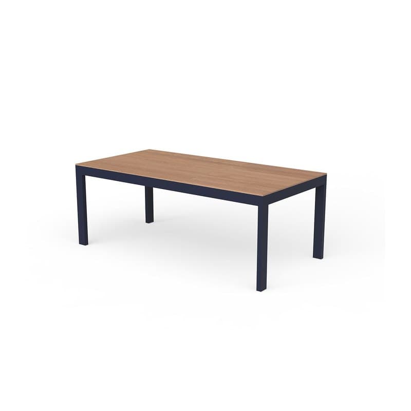Table POSIDONIA 200 x 100 cm - bleu
