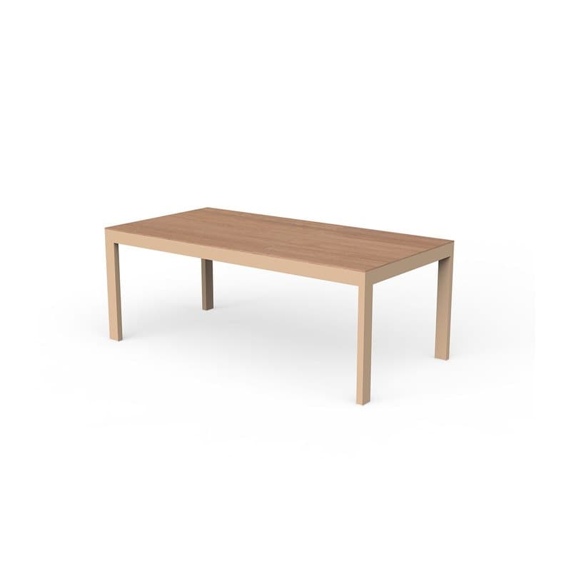 Table POSIDONIA 200 x 100 cm - camel