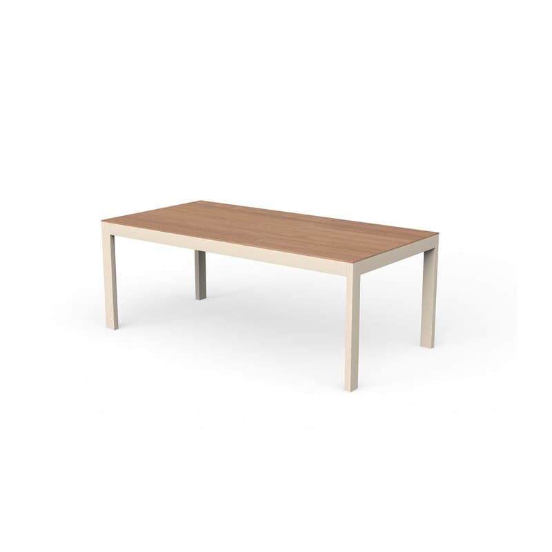 Table POSIDONIA 200 x 100 cm - crème