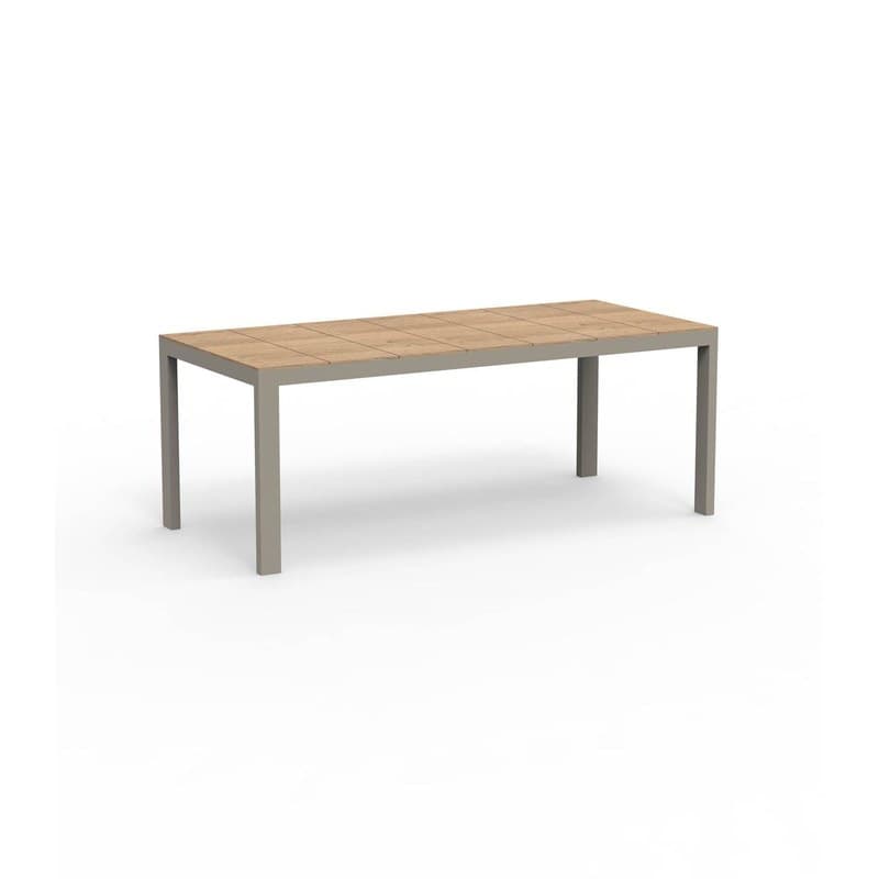 Table POSIDONIA 200 x 100 cm - tortora