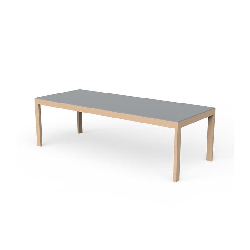 Table POSIDONIA 250 x 100 cm - camel
