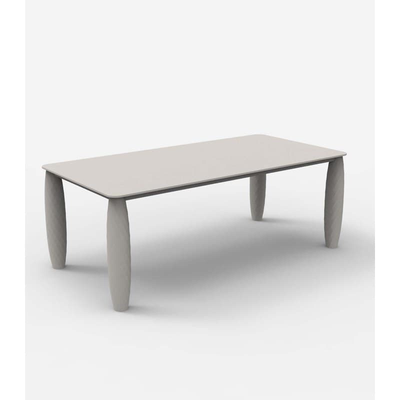 Table VASES 210 x 100 cm - tortora 2004