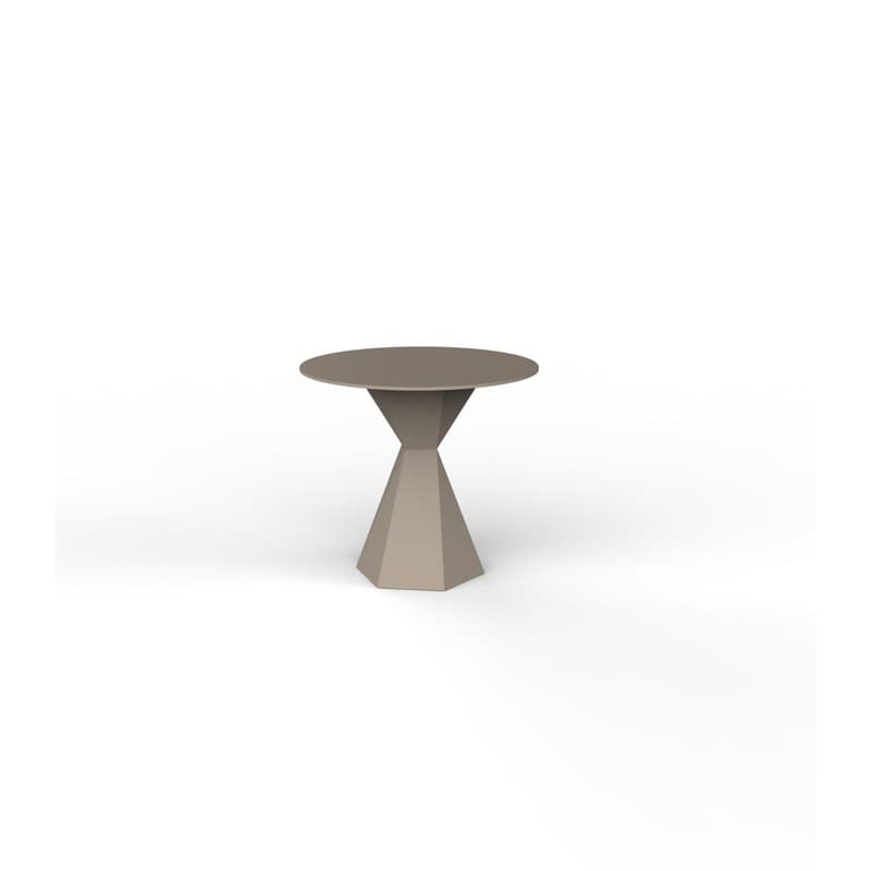 Table VERTEX Ø 80 cm - crème 2017