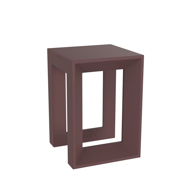 Tabouret bas FRAME H 43 cm - garnet 2015