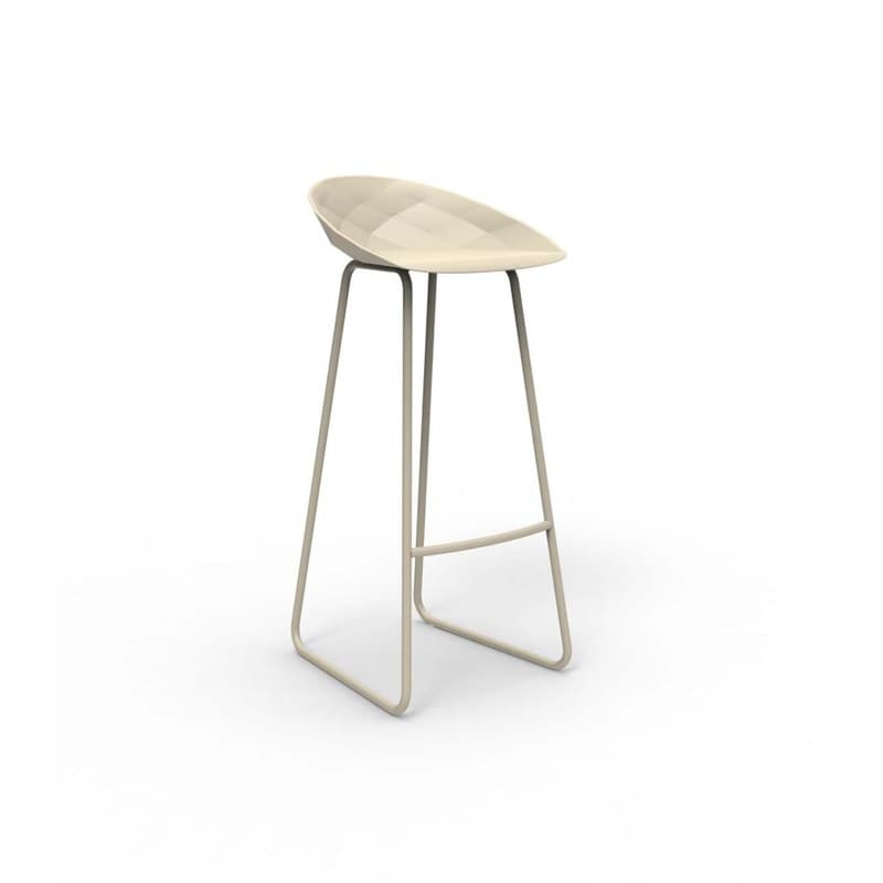 Tabouret de bar VASES - ecru